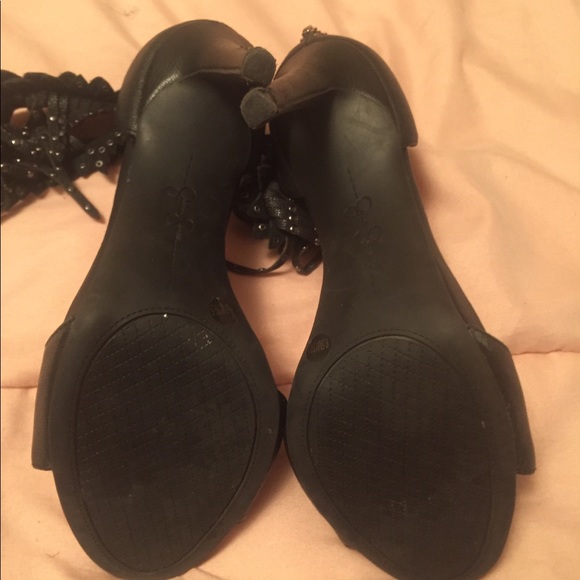 Ankle wrap sandals! - Picture 2 of 3